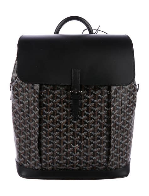 goyard leather bag men|goyard backpack men's.